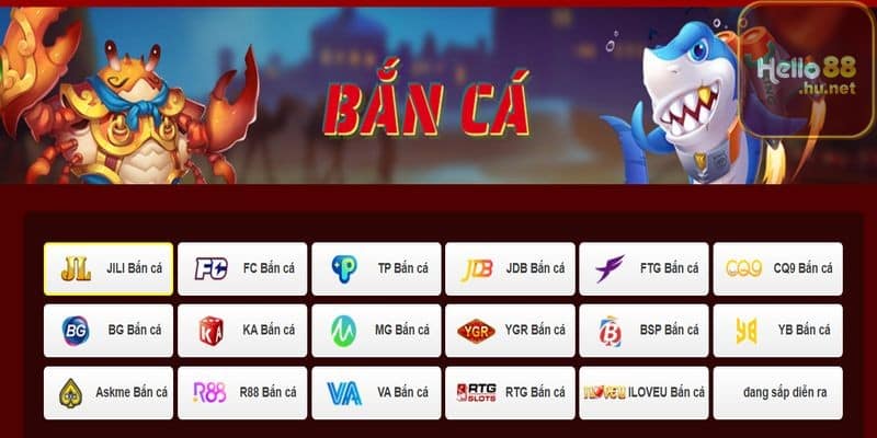 Bắn cá đồ họa đặc sắc