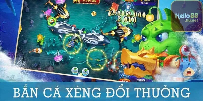 Game bắn cá xèng được ưa chuộng nhất hiện nay