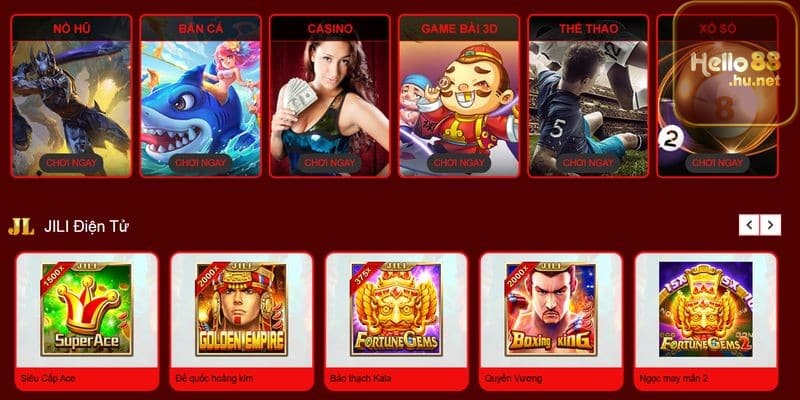 Nhiều sản phẩm cược đa dạng ngoài thể thao