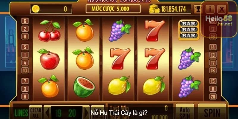 Nổ hũ trái cây hay còn gọi là Fruit Slot