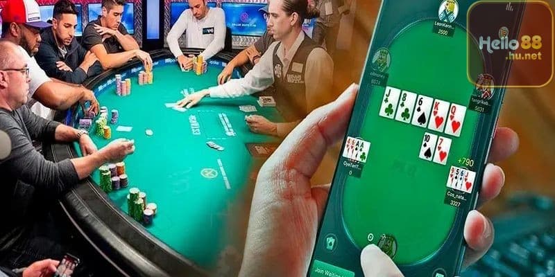 Các bước tham gia Poker Hello88